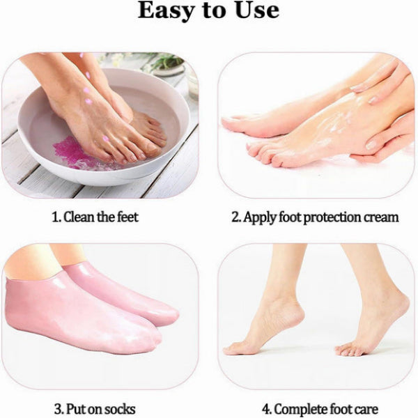 Moisturizing Silicone Socks