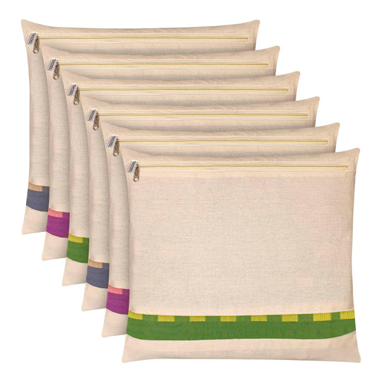 Premium Cotton Saree Covers (Pack of 6)